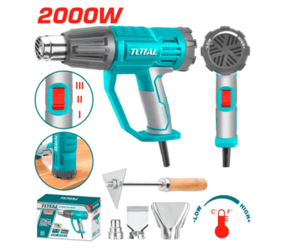 Pistola De Calor 2000w 450lmin 50-550c Rango Ajustable - Tb20045