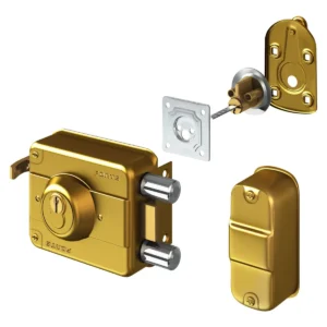 Cerradura de Sobreponer Clásica C-240 Dorado Forte